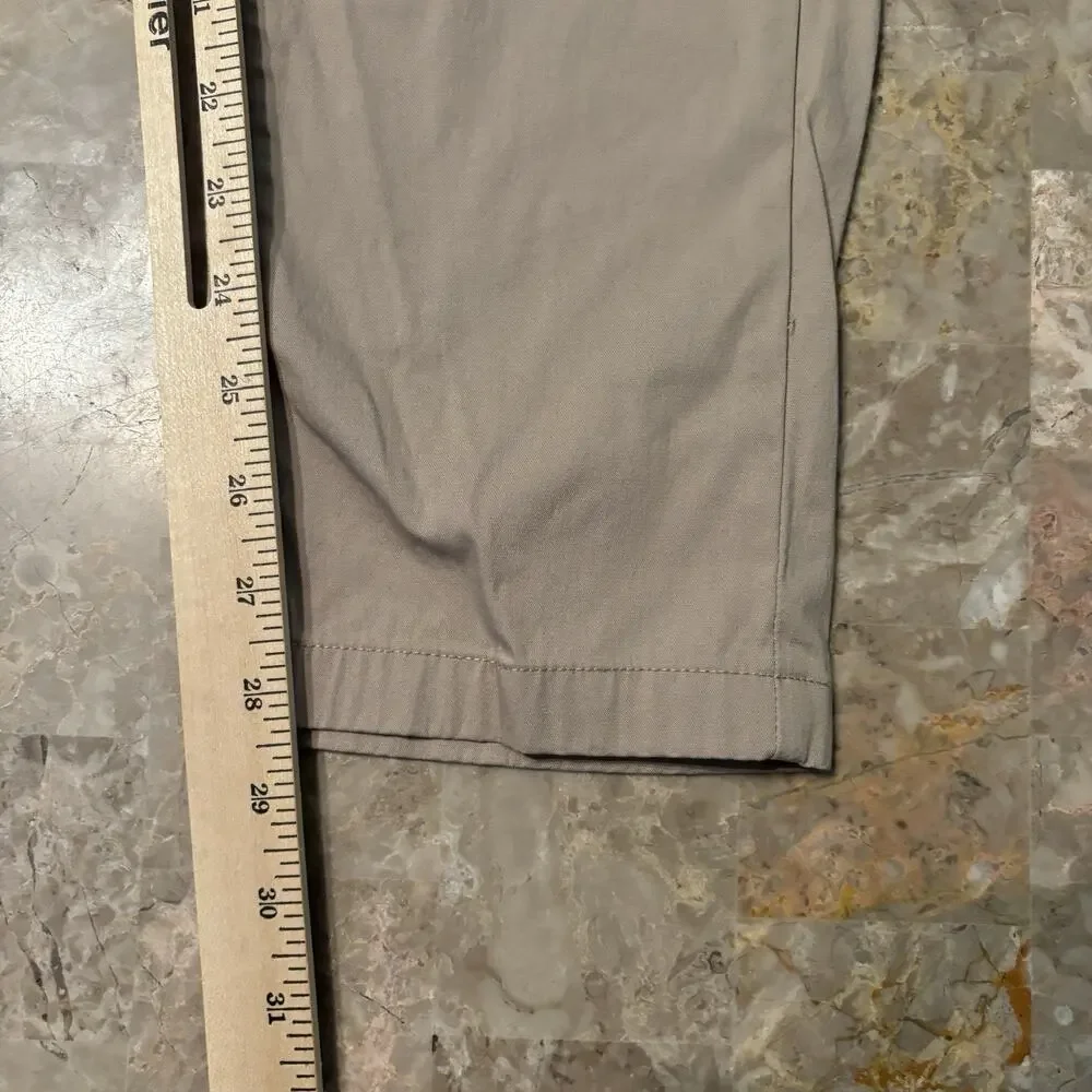 Birddogs Pants Mens 32x30 (Fits 32x28) Tan Lined Stretch Performance Chino Golf - Picture 11 of 14